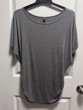 torrid Gray Dolman Sleeve Tunic Top